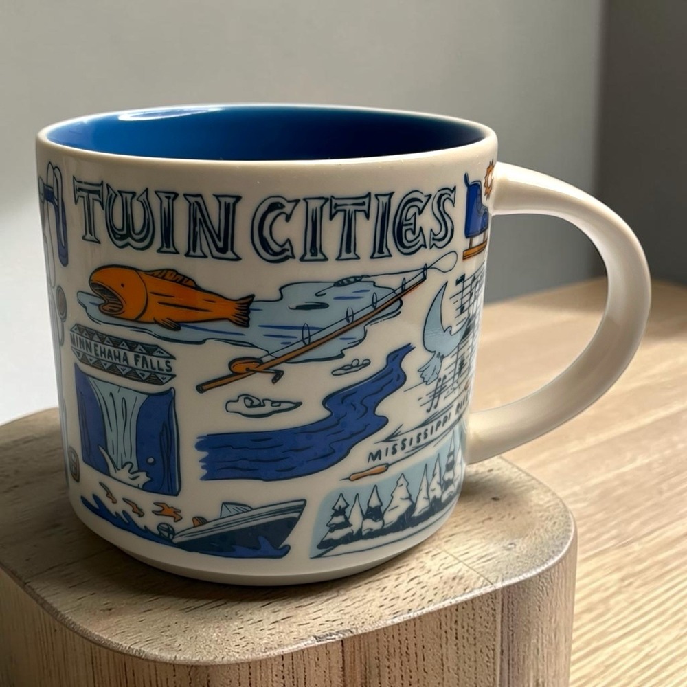 Starbucks Twin Cities Been There Series Coffee Mug Cup Minneapolis St Paul 14oz